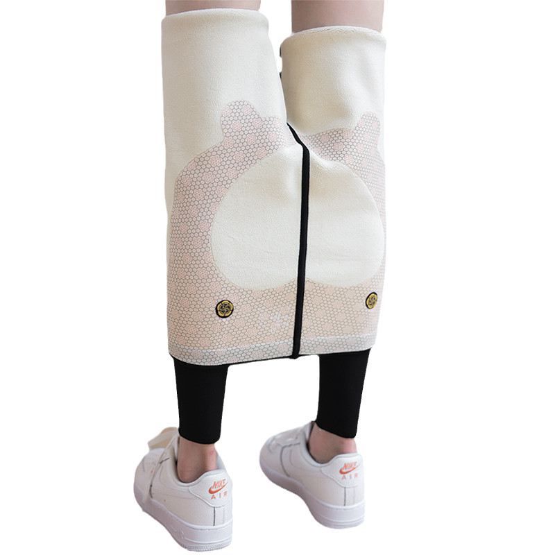 羊羔绒鲨鱼外穿加绒冬季芭比打底裤 卡蓝蝶打底裤