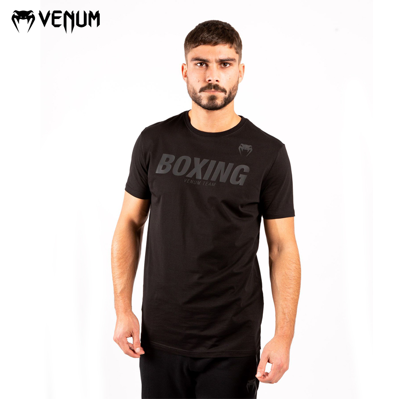 VENUM VT T-SHIRT毒液拳击泰拳MMA综合格斗柔术训练休闲T恤多色-图3