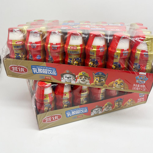 营优乳酸菌饮品20小瓶装酸奶整箱牛奶益生菌发酵儿童营养早餐饮料 - 图2
