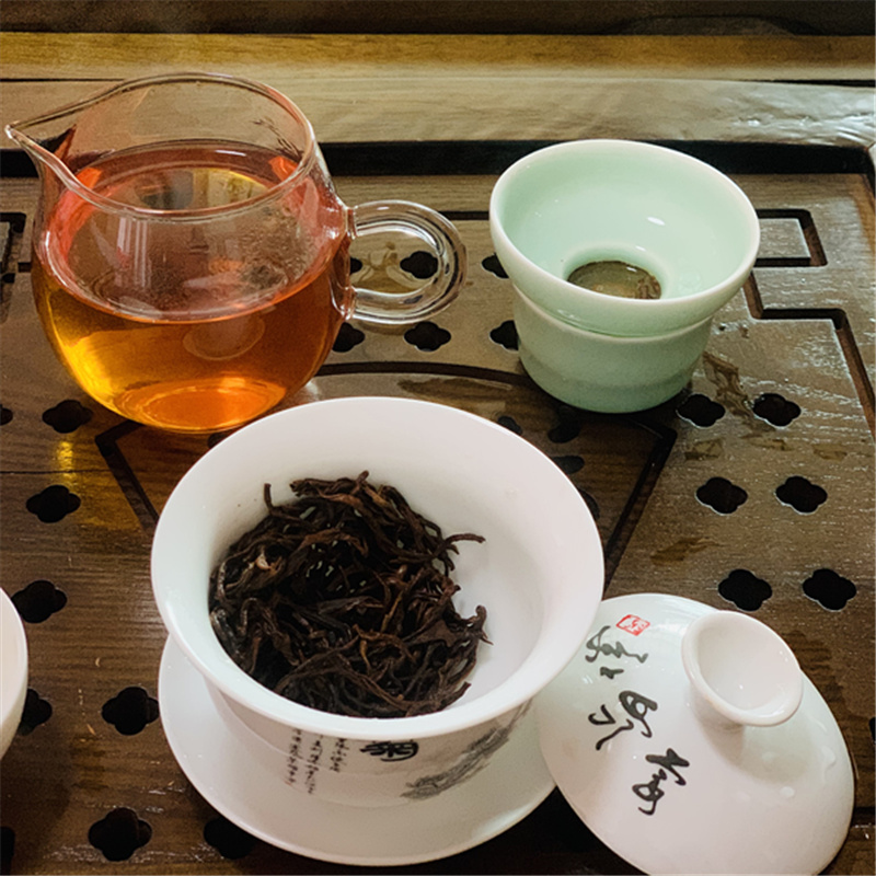 2罐秋茶春英红九号红茶英德红茶1959英九500g浓香型送礼散装罐装