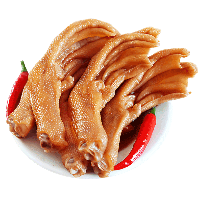爱尝龙岩泡鸭爪鸡爪零食福建大礼包 爱尝鸭肉零食