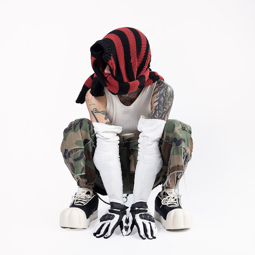 R/F & MAOZYWORLD 联名低邦厚底靴  THICK SOLED LOW BOOTS - 图2