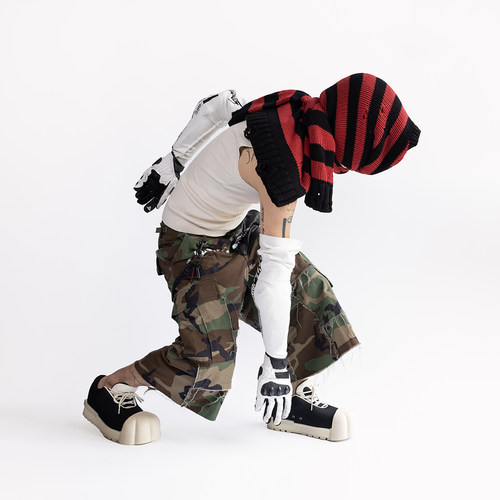 R/F & MAOZYWORLD 联名低邦厚底靴  THICK SOLED LOW BOOTS - 图3