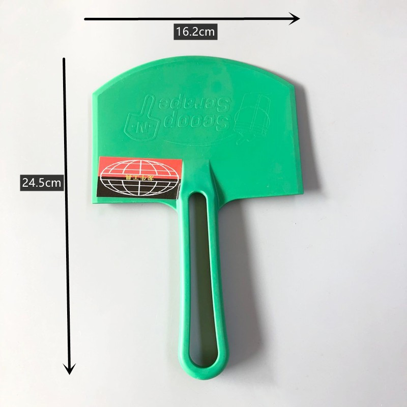 龙牛牌塑料腻子弧形灰刀抹泥刀粉刷石膏腻子刮板拖灰板弧形铲刀-图0