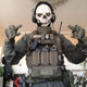 Russian military fan special forces emr little green man tactical gloves
