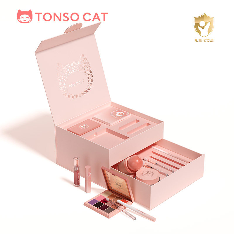 童小喵儿童舞台妆彩妆专用口红散粉眼线笔眼影腮红粉底液套装六一,淘宝优惠券,粉丝福利购,淘宝优惠卷