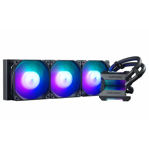 Glacier One 240 360 M25 ARGB Черно -белый интегрированный ЦП