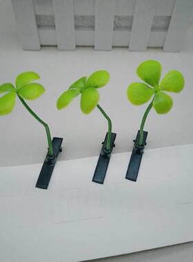 网红卖萌神器创意头顶向上长草发夹女植物搞怪可爱小蘑菇发卡头饰
