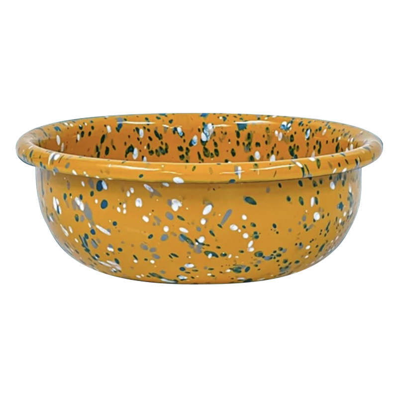 韩国进口Eding搪瓷泼墨早餐碗沙拉水果酸奶大碗ins露营珐琅餐具女,淘宝优惠券,粉丝福利购,淘宝优惠卷