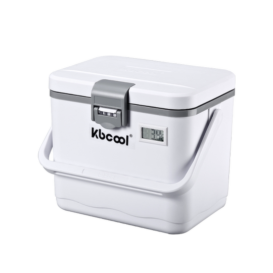 Nevera portátil montada en el coche para almacenar leche y mantenerla fresca