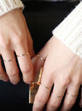 新品美国14k包金纯银S925简款