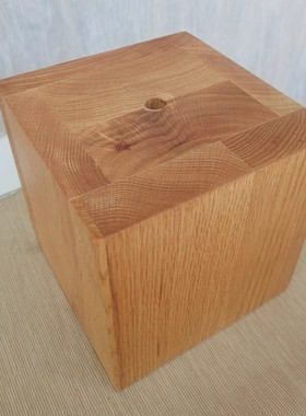 橡木陈列手摸道具展示架