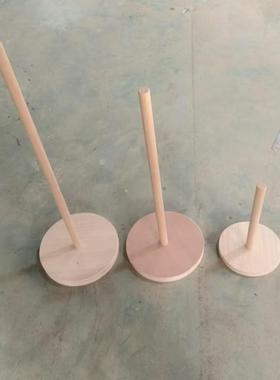 圣诞树底座装饰diy木片底座厚度木片有孔圣诞树底座拼装手工材料