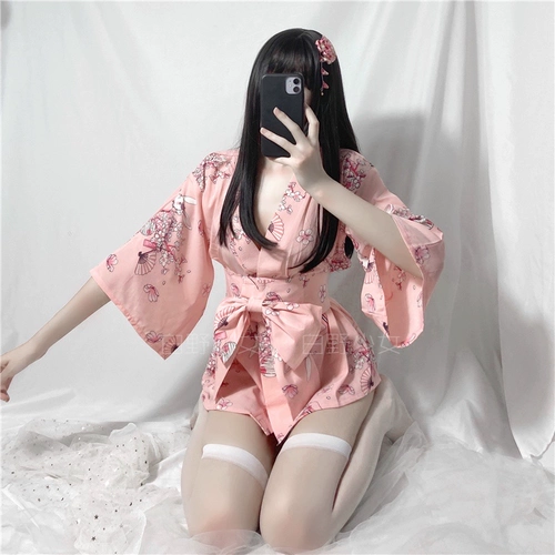 Сексуальный кардиган, японское нижнее белье, японская пижама, кимоно, банный халат, униформа, косплей
