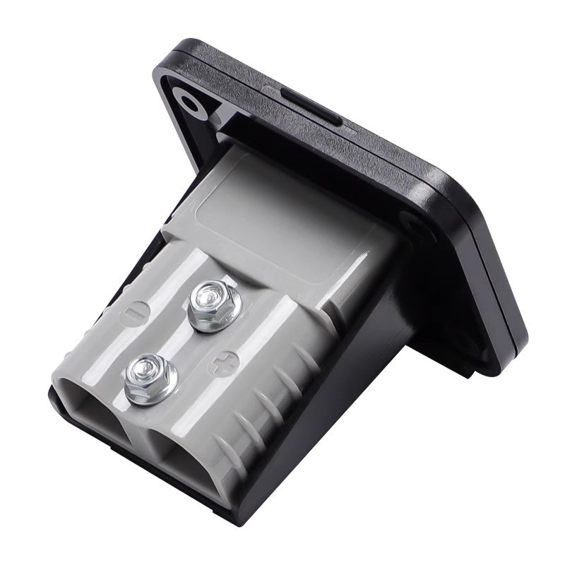 适用安德森插头50A/120A175A固定支架大电流连接器塑料充电口底座,淘宝优惠券,粉丝福利购,淘宝优惠卷