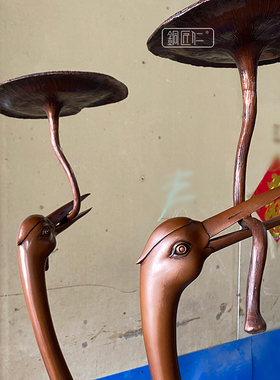 龙头龟鹤延年摆件结婚装饰品