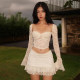 ຊຸດ lace splicing sexy ແບບເອີຣົບແລະອາເມລິກາ