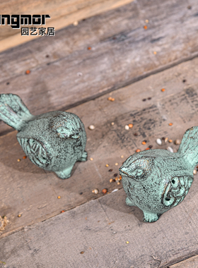 摆件桌面书画动物复古创意工艺品