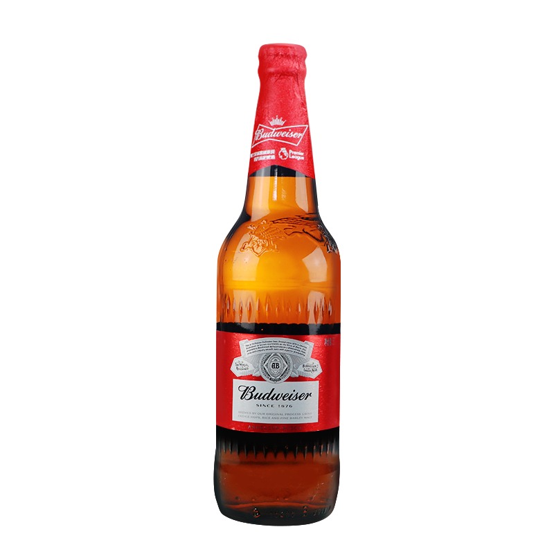 Budweiser/百威啤酒瓶装百威啤酒580ML*12瓶整箱正品 - 图3