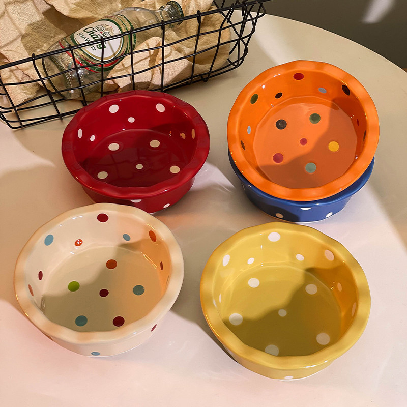 猫碗陶瓷猫食盆猫咪饭碗宠物狗喝水碗防黑下巴防打翻高脚斜口护颈,淘宝优惠券,粉丝福利购,淘宝优惠卷