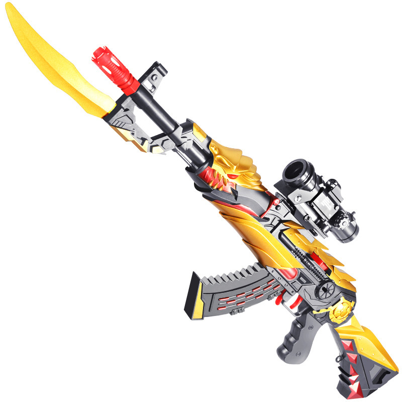 98K软弹枪带刺刀儿童吃鸡装备模型AK47突击步抢玩具枪男孩子礼物,淘宝优惠券,粉丝福利购,淘宝优惠卷