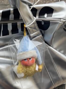 我们是星星人娃娃雨衣外套拉布星露贝儿毛绒挂件保护套防尘PVC