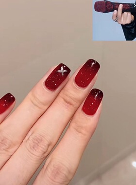 X话筒|明星周边应援甲肖战演唱会打卡穿戴甲小飞侠美甲红海印象甲