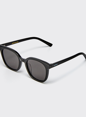 Guuka棕色简约太阳眼镜防紫外线