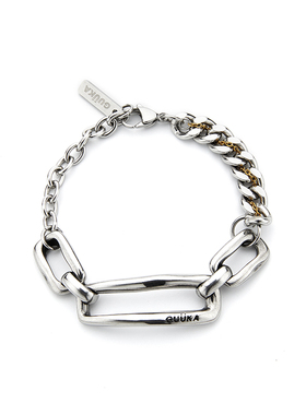 GUUKA大小方链环扣手链