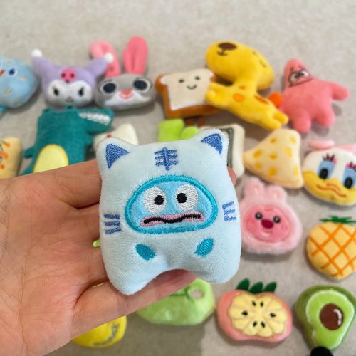 儿童抓娃娃机专用小公仔迷你毛绒超小玩偶男孩女孩夹娃娃小型玩具 - 图0