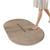 Bathroom toilet absorbent floor mat household bath non-slip foot mat toilet door quick-drying carpet