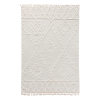 Moroccan Nordic room living room carpet ins bedroom bedside cotton and linen woven floor mat tassel decorative carpet outside
