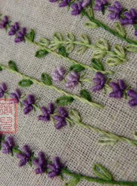 刺绣diy材料包立体dmc手工