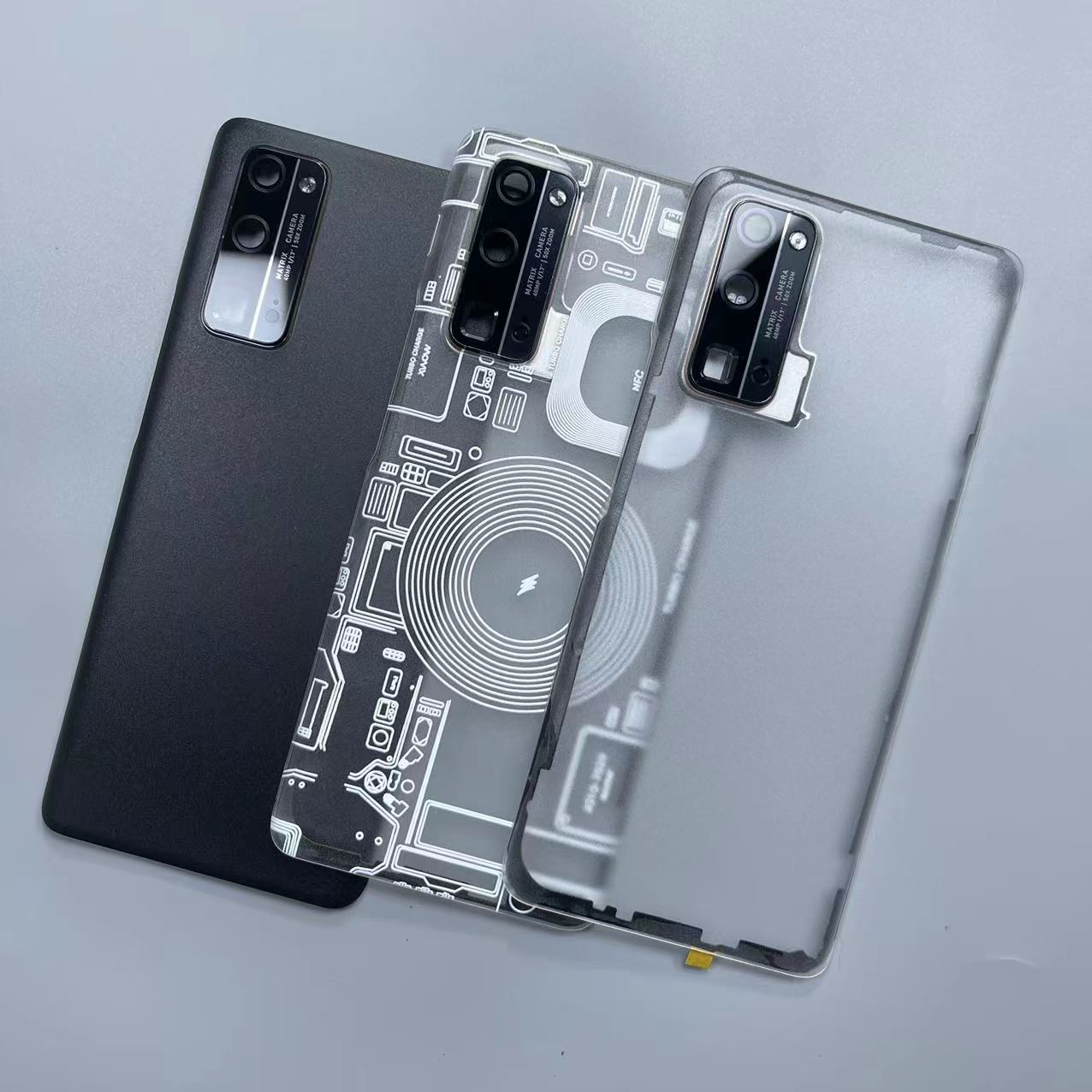 适用荣耀20 S 30塑料后盖HONOR30Pro手机电池盖背30S外壳30青春版