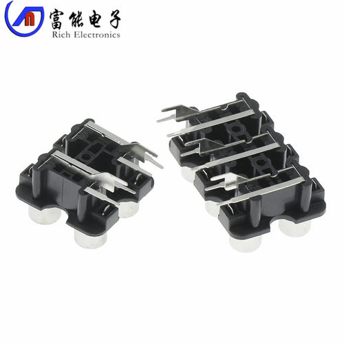 纯铜RCA莲花插座红白孔2/4/6孔位音频座AV座信号输入音响音箱插头 - 图1