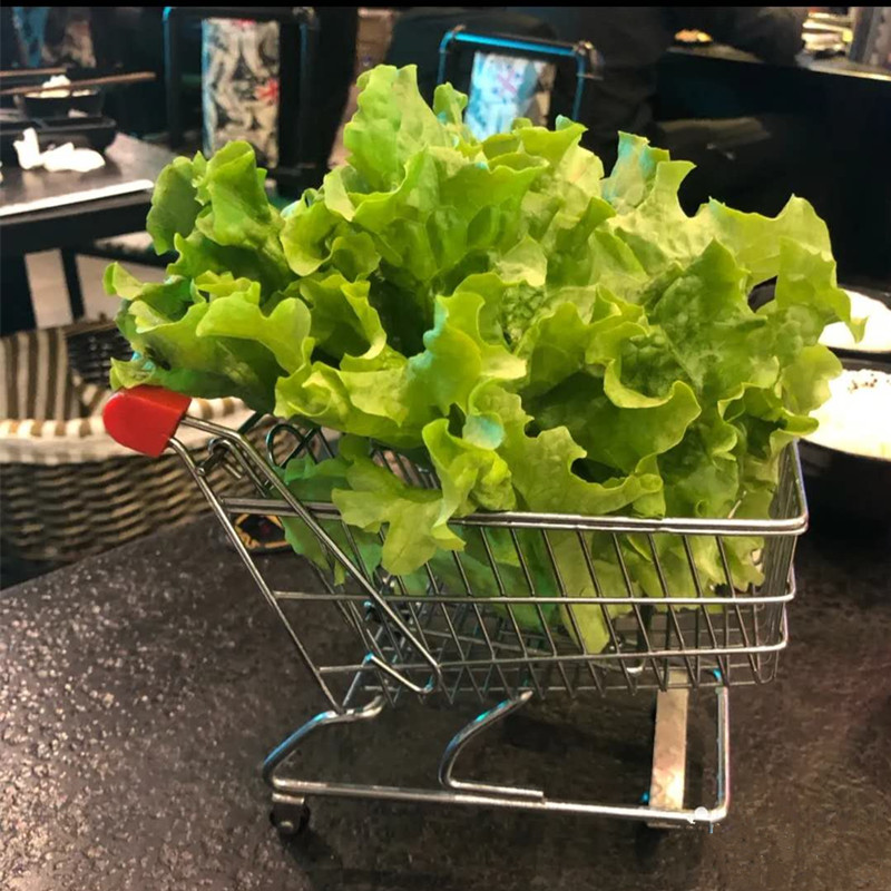 火锅店网红餐具创意特色时尚迷你个性购物车蔬菜菌类丸子装菜盘子