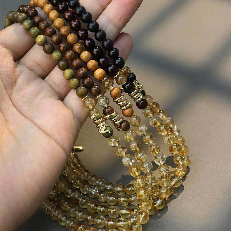 黄塔水晶绿檀木双圈福蛇手链男女文艺复古民族风紫檀木手串批发,淘宝优惠券,粉丝福利购,淘宝优惠卷