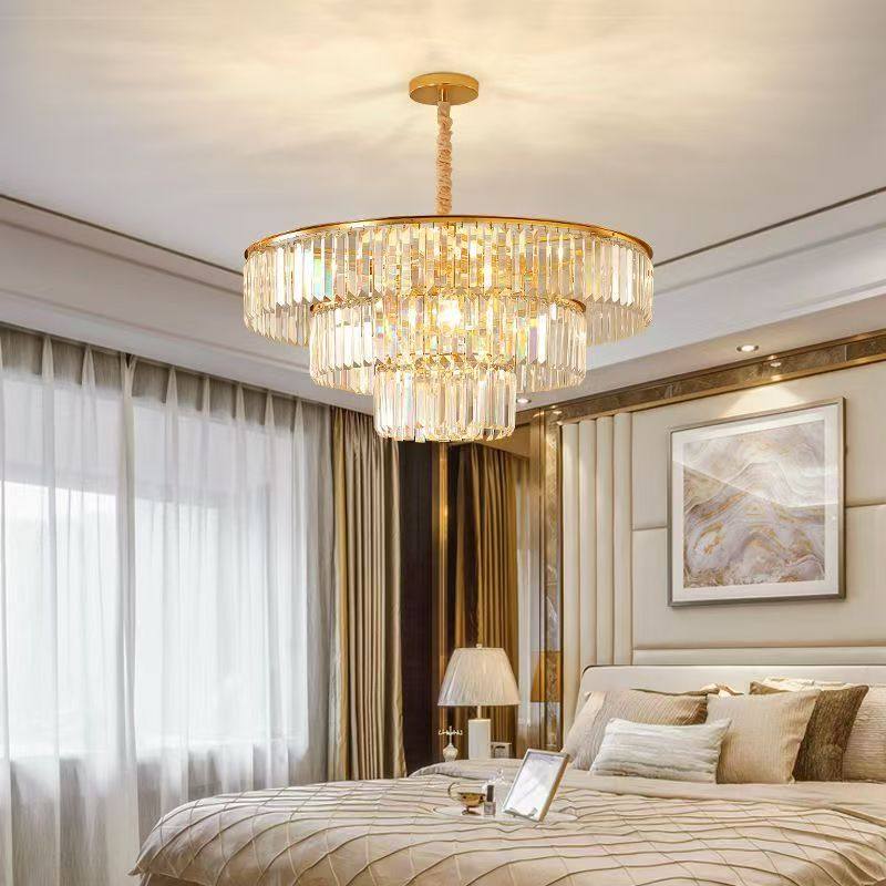 欧式客厅吊灯奢华高档卧室主卧网红灯2025新款水晶吊灯豪华版,淘宝优惠券,粉丝福利购,淘宝优惠卷