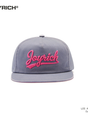 JOYRICH美式LOGO刺绣平檐卡车帽