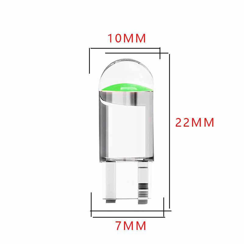 示宽灯改装汽车led透镜t10小灯泡超亮车外灯日行灯行车灯插泡通用