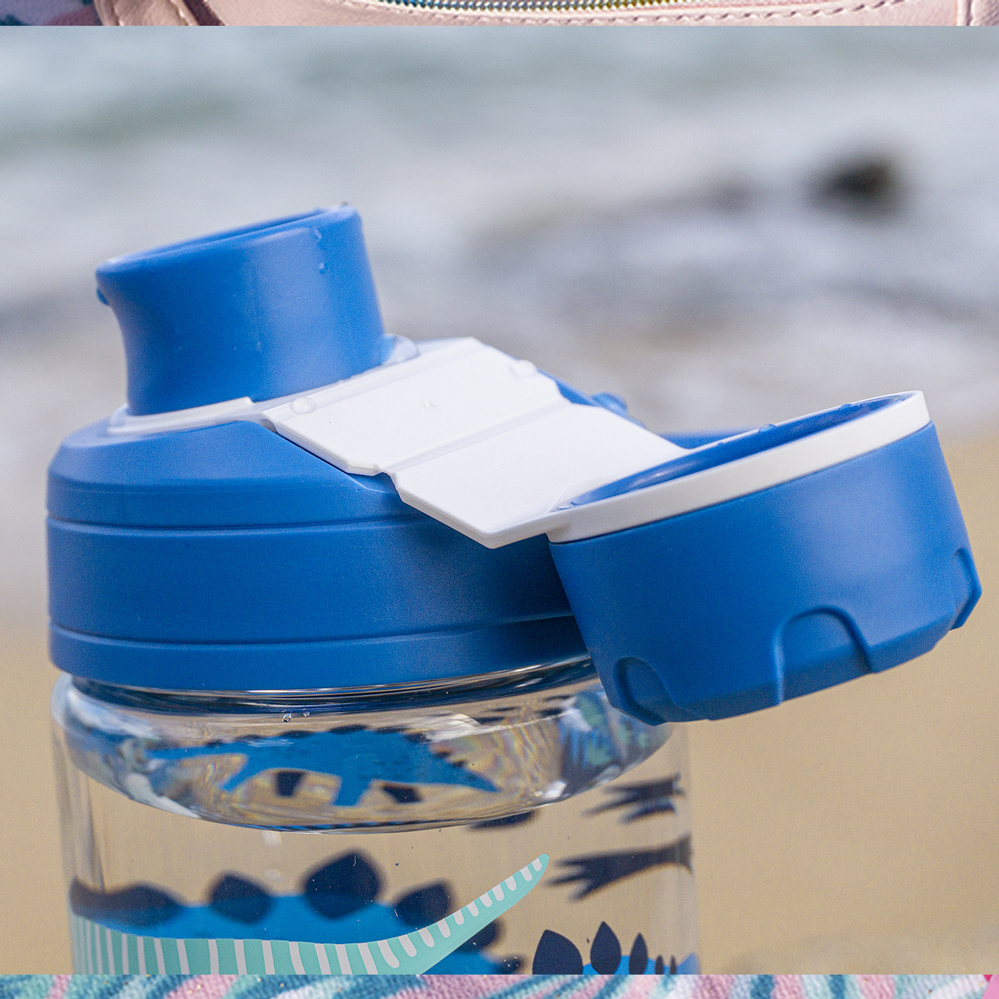 美国驼峰便携小学生水杯女塑料直饮杯子儿童防摔运动水壶家用水瓶-图1