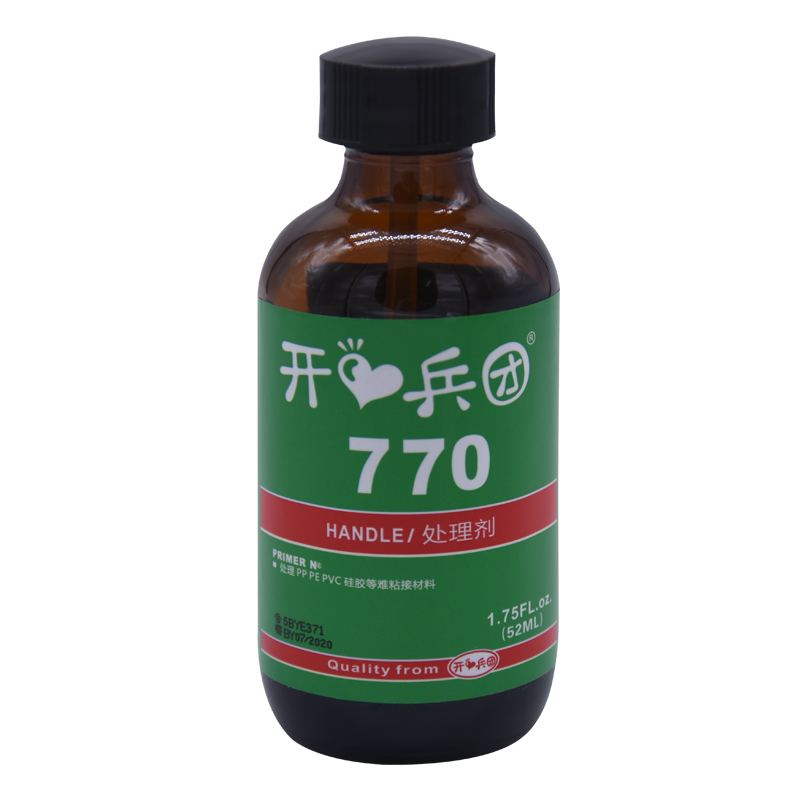 770处理剂橡硅胶底剂 PP PE TPU TPR硅胶表面处理剂770促进剂加速瞬干催化剂树脂固化胶液体胶水 - 图3