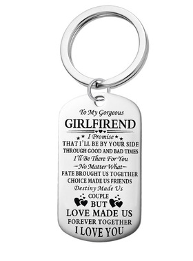 饰品欧美军牌情侣项链银色吊坠挂件款TemuEtsy热卖激光刻字不锈钢