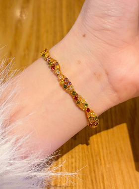 多巴胺彩虹手链闺蜜礼物