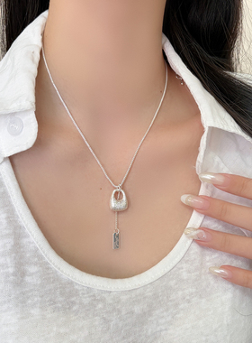 2026新款小众高级感流苏锁骨链