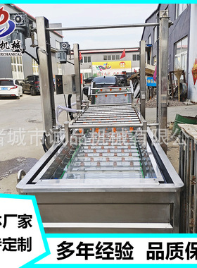 提升式肉类解冻清洗机冻虾冻鱼常温解冻清洗机冻鸡胸肉解冻机