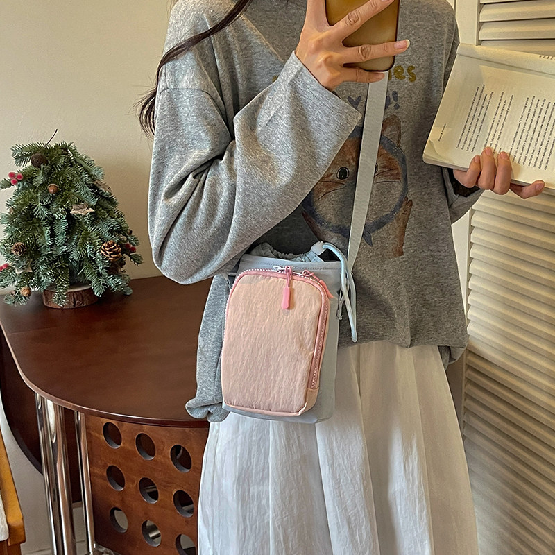 Sports water bottle bag, travel crossbody bag, walking mobile phone bag