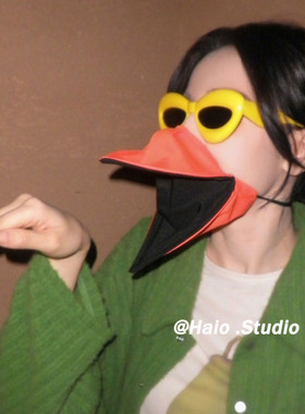 迪丽热巴同款黄色猫眼显脸瘦墨镜