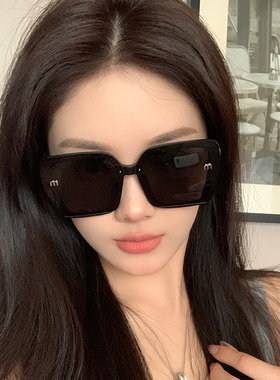 圆脸显瘦防紫外线防晒太阳眼镜