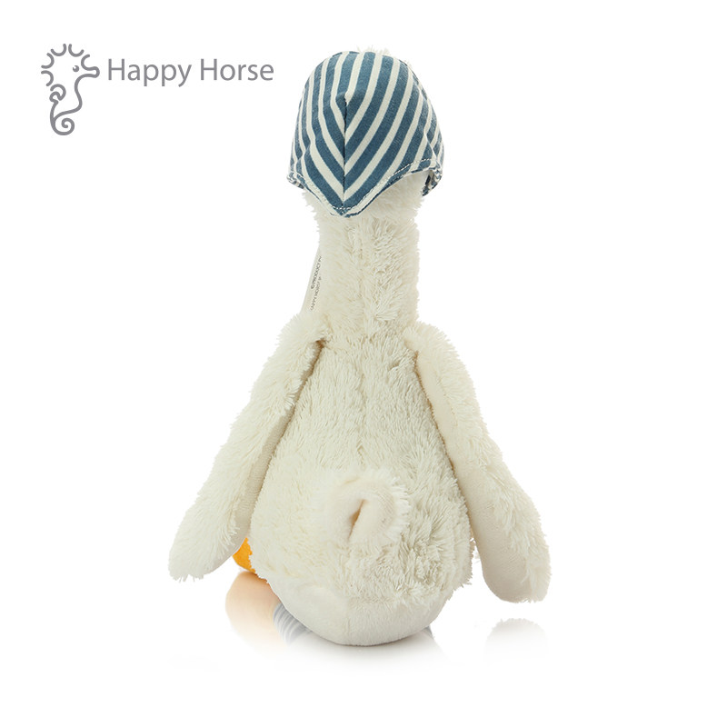happyhorse毛绒玩具白鸭子宝小公仔 happyhorse玩具毛绒布艺类玩具